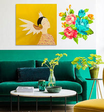 Load image into Gallery viewer, Bouquet of roses Wall Decal, Bouquet of roses Wall sticker, Bouquet of roses wall decor