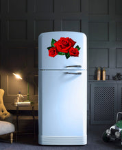 Load image into Gallery viewer, Red Roses Wall Decal, Red Roses Wall sticker, Red Roses wall decor
