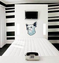 Load image into Gallery viewer, Chihuahua Pirate Wall Decal, Chihuahua Pirate Wall sticker, Chihuahua Pirate wall decor