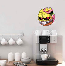 Load image into Gallery viewer, Opened Skull Decal, Opened Skull Sticker, Opened Skull Wall Decor