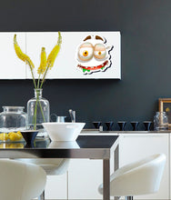 Load image into Gallery viewer, Funny Face Wall Decal, Funny Face Wall sticker, Funny Face wall decor