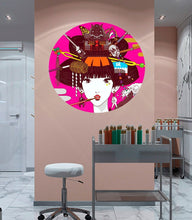Load image into Gallery viewer, Beauty saloon Wall Decal, Beauty saloon Wall sticker, Beauty saloon wall decor