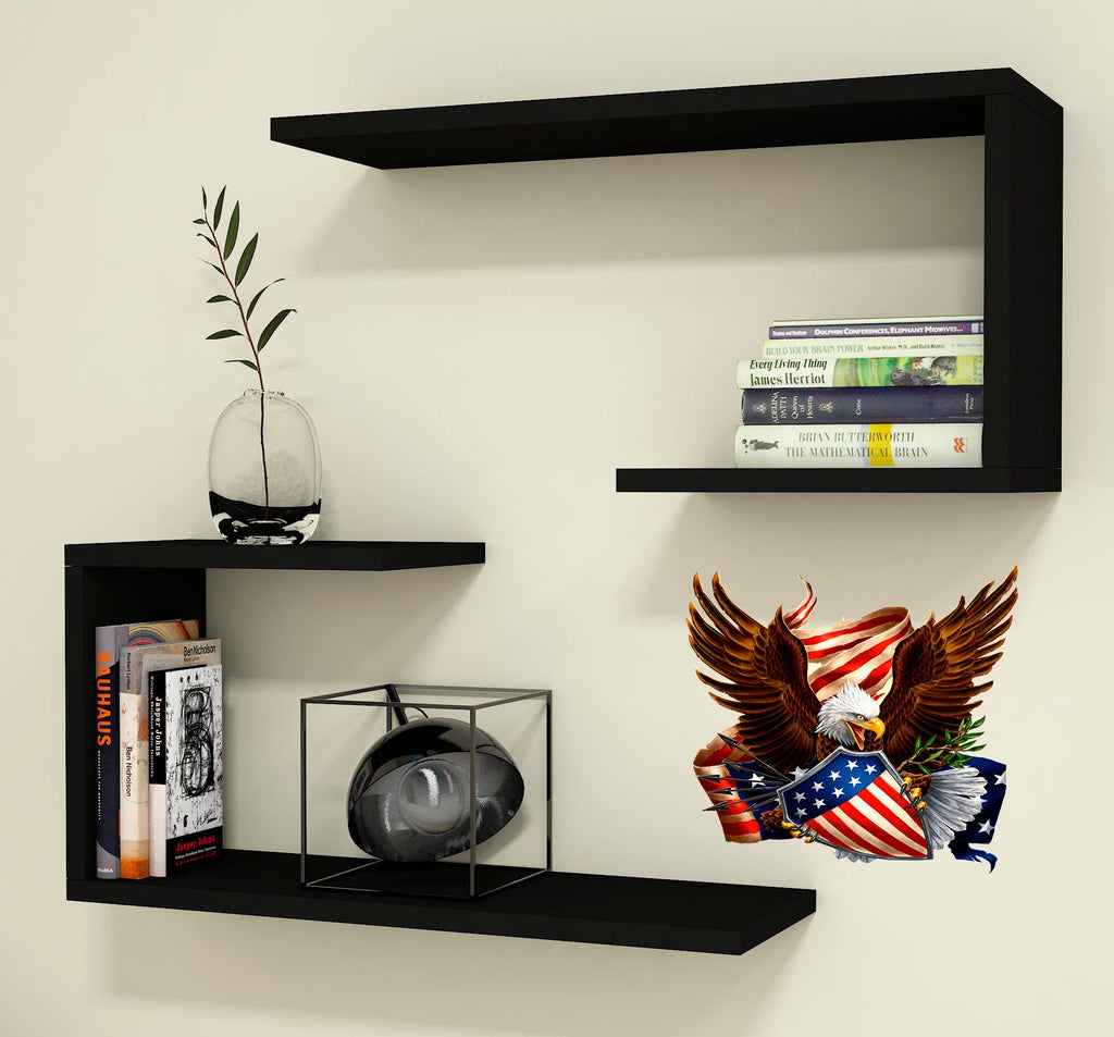 Bald Eagle US Symbol Decal, Bald Eagle US Symbol Sticker, Bald Eagle US Symbol Wall Decor