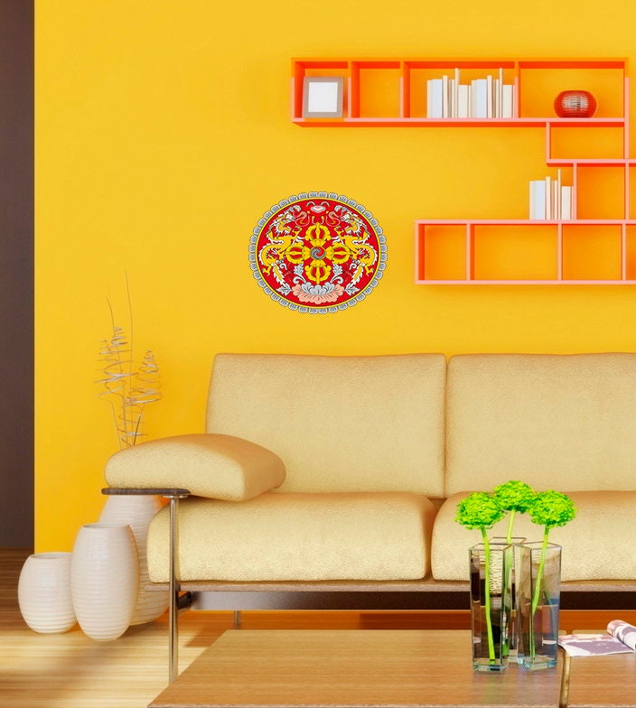 Beautiful Mandala Wall Decal, Beautiful Mandala Wall sticker, Beautiful Mandala wall decor