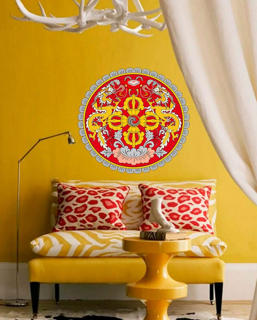 Beautiful Mandala Wall Decal, Beautiful Mandala Wall sticker, Beautiful Mandala wall decor