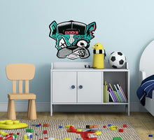 Load image into Gallery viewer, Boho Bulldog Sticker, Boho Bulldog Decal, Boho Bulldog Wall Decor