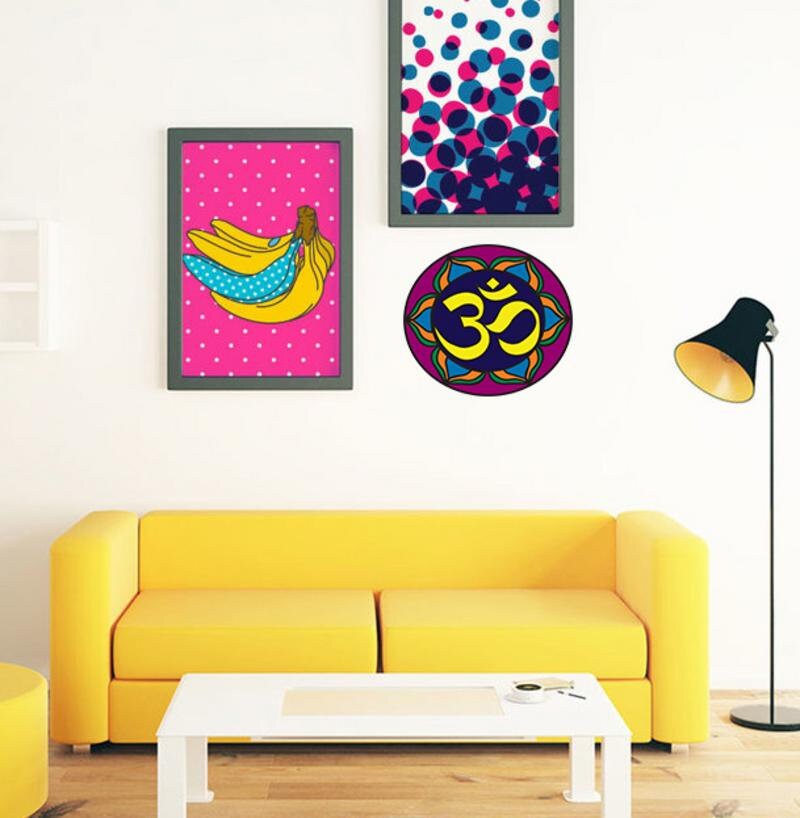 OM Sign Decal, OM Sign Sticker, OM Sign Wall Decor