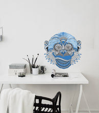 Load image into Gallery viewer, Boho Monkey Wall Decal, Boho Monkey Wall sticker, Boho Monkey wall decor