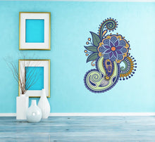 Load image into Gallery viewer, Boho Flowers Decal, Boho Flowers sticker, Boho Flowers wall decor