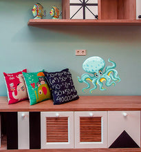 Load image into Gallery viewer, Cute Octopus Decal, Cute Octopus Sticker, Cute Octopus Wall Decor