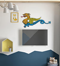 Load image into Gallery viewer, Fantasy Dragon Sticker, Fantasy Dragon Wall Decal, Fantasy Dragon Wall Decor
