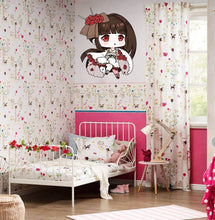 Load image into Gallery viewer, Little Anime Girl Sticker, Little Anime Girl Decal, Little Anime Girl Wall Decor
