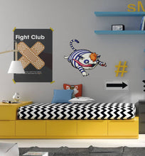 Load image into Gallery viewer, Cheshire Cat Decal, Cheshire Cat Sticker, Cheshire Cat Wall Decor