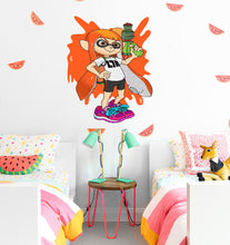 Load image into Gallery viewer, Gamer Girl Sticker, Gamer Girl Wall Decor, Gamers Room Decor