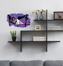 Load image into Gallery viewer, Anime Devil Girl Sticker, Anime Devil Decal, Anime Wall Decor