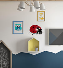 Load image into Gallery viewer, Ladybug Decal, Ladybug Sticker, Ladybug Wall Decor