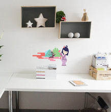 Load image into Gallery viewer, Little Geisha Decal, Little Geisha Sticker, Little Geisha Nursery Decor