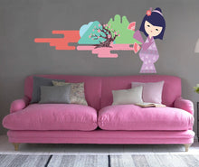 Load image into Gallery viewer, Little Geisha Decal, Little Geisha Sticker, Little Geisha Nursery Decor