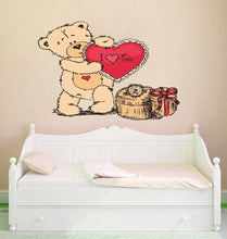 Load image into Gallery viewer, I Love You Teddy Bear Decal, I Love You Teddy Bear Sticker
