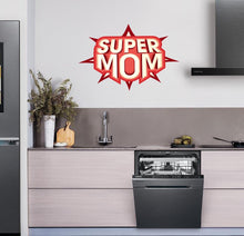 Load image into Gallery viewer, Super Mom Wall Decal, Super Mom Wall sticker, Super Mom wall decor