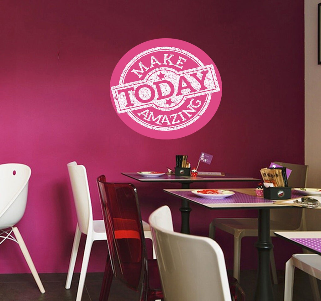 Make Today Amazing Decal, Make Today Amazing Sticker, Make Today Amazing Wall Decor