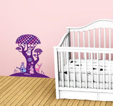 Load image into Gallery viewer, Mushroom Tree Decal, Mushroom Tree Sticker, Mushroom Tree Wall Art