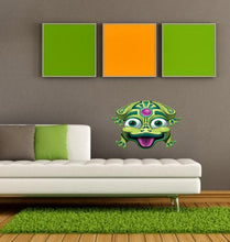 Load image into Gallery viewer, Aztec Frog Decal, Aztec Frog Sticker, Aztec Frog Wall Decor