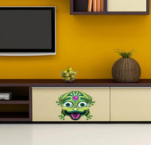 Load image into Gallery viewer, Aztec Frog Decal, Aztec Frog Sticker, Aztec Frog Wall Decor