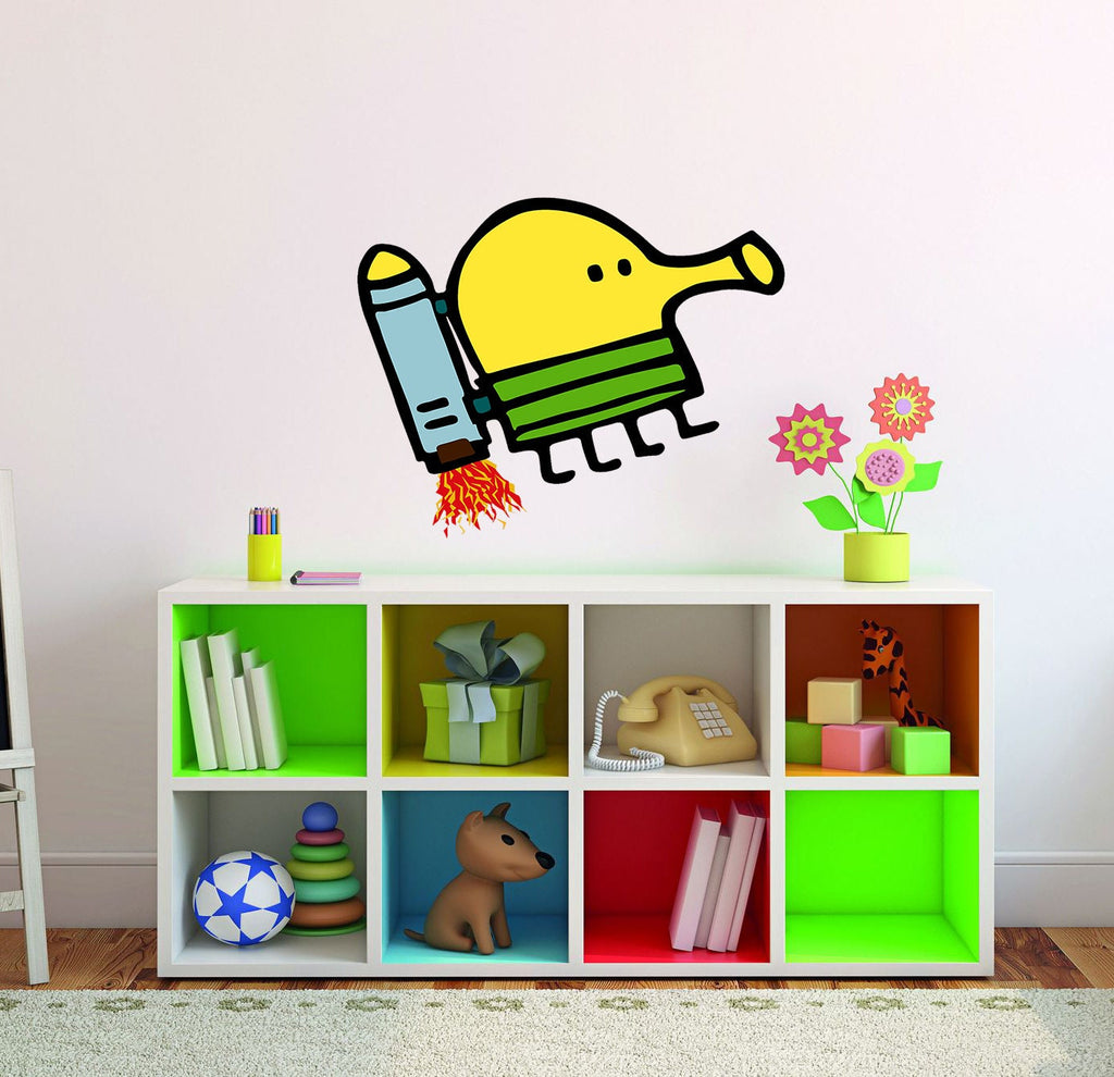 Little Alien Wall Decal, Little Alien Wall sticker, Little Alien wall decor