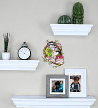 Load image into Gallery viewer, Flowered Geisha Wall Decal, Flowered Geisha sticker