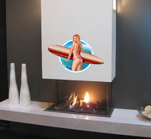 Load image into Gallery viewer, Sexy Surfer Decal, Sexy Surfer Sticker, Sexy Surfer Wall Decor