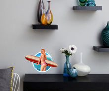 Load image into Gallery viewer, Sexy Surfer Decal, Sexy Surfer Sticker, Sexy Surfer Wall Decor