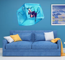 Load image into Gallery viewer, Ice Cube Anime Decal, Ice Cube Anime Sticker, Ice Cube Anime Wall Decor