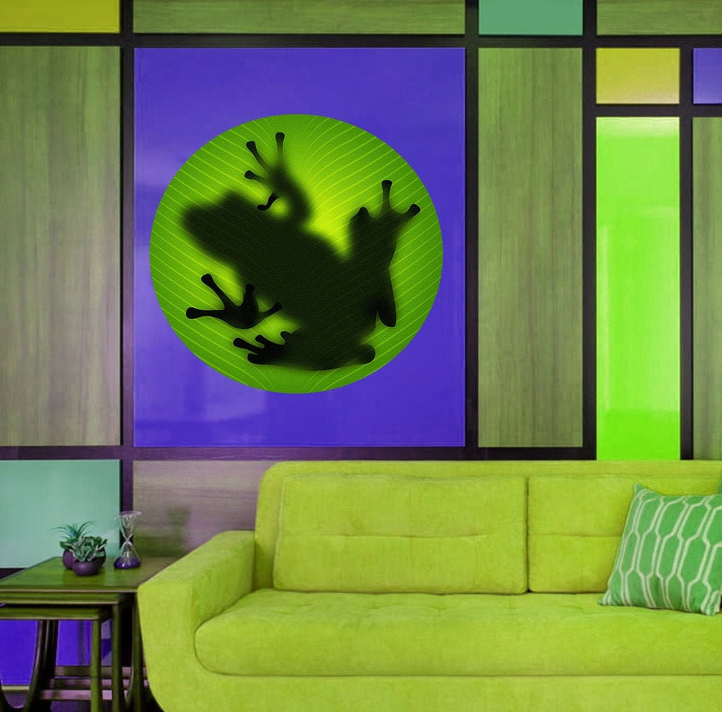 Frog Wall Decal, Frog Bathroom Sticker, Frog Bathroom Decal, Frog Bathroom Wall Decor