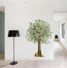 Load image into Gallery viewer, Money Tree Wall Decal, Money Tree Wall sticker, Money Tree wall decor