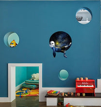 Load image into Gallery viewer, Alien Universe Wall Decal, Alien Universe Wall sticker, Alien Universe wall decor