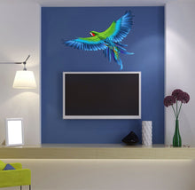 Load image into Gallery viewer, Parrot Sticker, Parrot Decal, Parrot Wall Art, Parrot Wall Decor