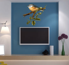 Load image into Gallery viewer, Bird Decal, Bird Sticker, Bird Wall Decal, Bird Wall Sticker