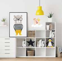 Load image into Gallery viewer, Love Angels Wall Decal, Love Angels Wall sticker, Love Angels wall decor