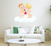 Load image into Gallery viewer, Love Angels Wall Decal, Love Angels Wall sticker, Love Angels wall decor