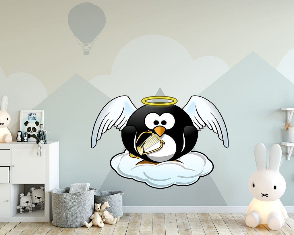 Angel Bird Decal, Angel Bird Sticker, Angel Bird Wall Decor