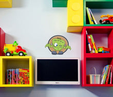 Load image into Gallery viewer, Cartoon Frankenstein Decal, Frankenstein Nursery Sticker, Frankenstein Nursery Wall Decal