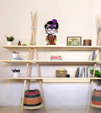 Load image into Gallery viewer, Calavera Girl Decal, Calavera Girl Sticker, Calavera Girl Wall Decor