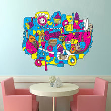 Load image into Gallery viewer, Deserts Kitchen Decal, Sweets Kitchen Decal, Sweets Kitchen Sticker, Sweets Kitchen Wall Decor