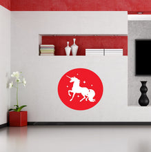 Load image into Gallery viewer, Fantasy Unicorn Nursery Decal, Fantasy Unicorn Nursery Sticker, Fantasy Unicorn Nursery Wall Decor