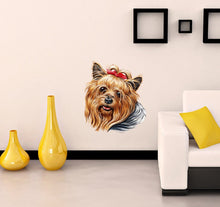 Load image into Gallery viewer, Yorkshire Terrier Decal, Yorkshire Terrier Sticker, Yorkshire Terrier Decor