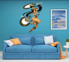 Load image into Gallery viewer, Sexy Anime Girl Decal, Sexy Anime Girl Sticker, Sexy Anime Girl Wall Art
