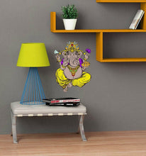 Load image into Gallery viewer, Ganesha Wall Decal, Ganesha Wall Sticker, Ganesha Wall Art
