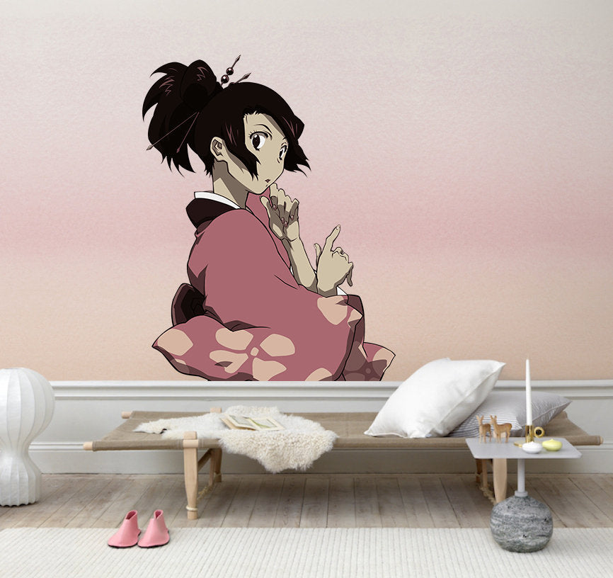 Cute Anime Decal, Cute Anime Decal, Cute Anime Wall Decor