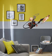 Load image into Gallery viewer, Anime Warrior Decal, Anime Warrior Sticker, Anime Warrior Wall Decor